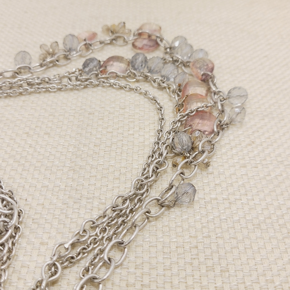 Loft Multi Layer Bib Necklace Statement. - image 6